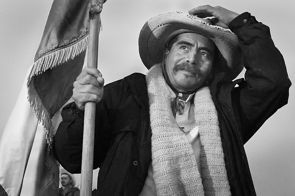 Caballero With Banner